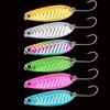 Maple Leaf Spoon-Shaped Micro Lures: Bass and Amur Zinc Alloy Baits In Gold and Silver
