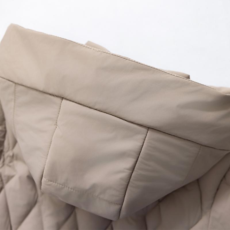 Elegant Winter Coat Women Parkas Plus Size Middle Age Women's Jacket Hooded Casual Thick Warm Outerwears