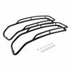Motorcycle Saddlebags Lid Top Rail Trim Rack Guards For Harley Touring Road King Street Glide Electra Glide 2014-2024