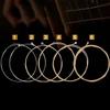 6Pcs Folk Guitar Strings Acoustic Guitar Strings Offering Clear Sound Quality Colorful Folk Acoustic Guitar Strings Set