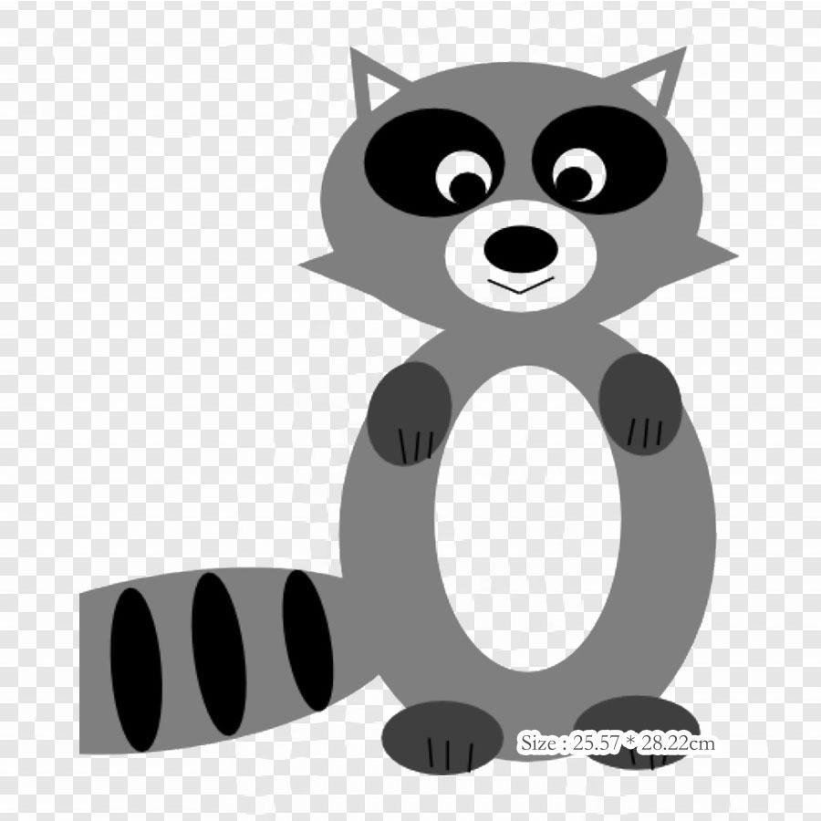 

Клип-арт енот енот термопереносная печать виниловые нашивки наклейки для одежды DIY аппликации моющиеся нашивки