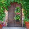 6 Pockets Vertical Plant Grow Bags Container Wall Hanging Planter for Outdoor GardenBlack