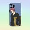 Itoshi Sae B-Blue L-Lock Phone Case For iPhone 17,16,15,14,13,12,11 ,Soft Silicone Black Cover