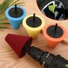 1/2pcs Cone-shaped Car Polishing Sponge Grinding Head Car Wheel Hub Beauty Waxing Sponge Polishing and Cleaning Accessories