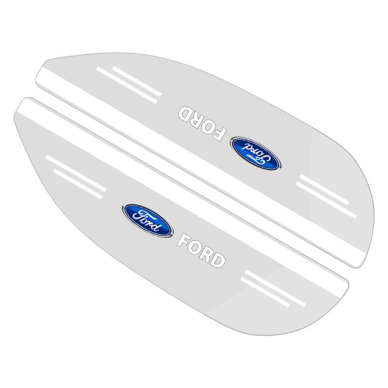 

2Pcs Car Rear View Mirror Sticker Rain Eyebrow Auto Side Mirror RainProof Cover For Ford Focus Mk3 Fiesta Ranger Fusion Mondeo Fusion Kuga Ecosport 2pcs