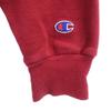 Champion 90s Logo Embroidery Long Sleeve Sweat Trainer M Red Back Brushed Men's Used