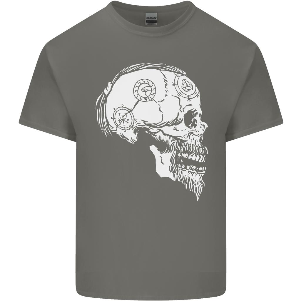 Viking Skull Thor Valhalla Norse Mythology Unisexs Light Cotton TShirt