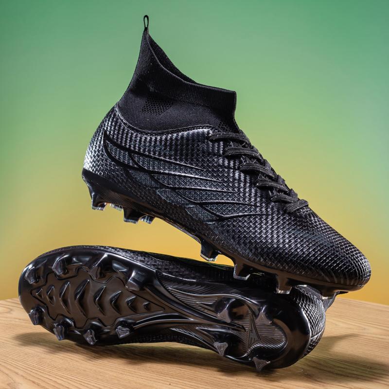 Men's Soccer Shoes Outdoor Long Spikes Sports Football Boots Large Size Youth Sports Kids Football BootsMens Football Shoes