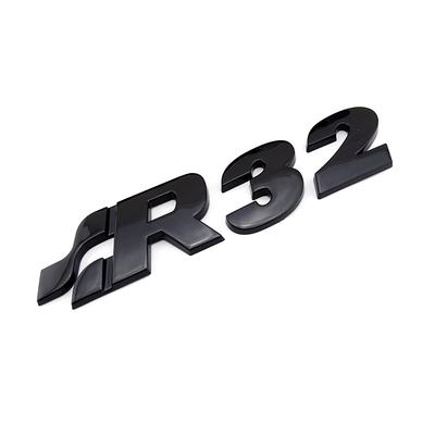 1999-2008 Gloss Black R32 Front Badge Emblem R32 Boot Logo Sticker