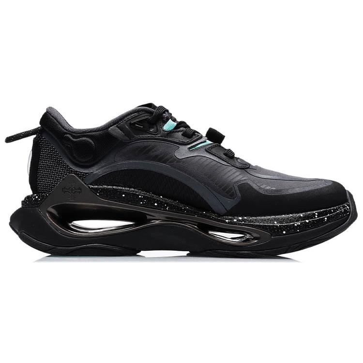 new LiNing Exceed Infinity Running Shoes Men Low Top Black