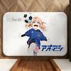 Anime A-Ao A-Ashi Fußmatte Weiche Flanell-Fußmatte Geeignet für Eingangsbereiche, Wohnzimmer, Schlafzimmer und Badezimmer
