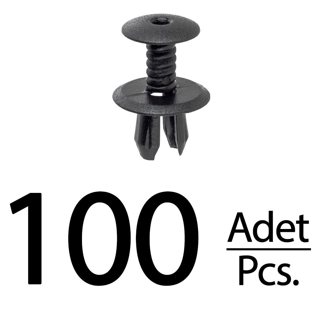 

Volkswagen Bora, Caddy II, Caddy III, Eos, Jetta Trunk Trim Panel Clips - 100 Pieces