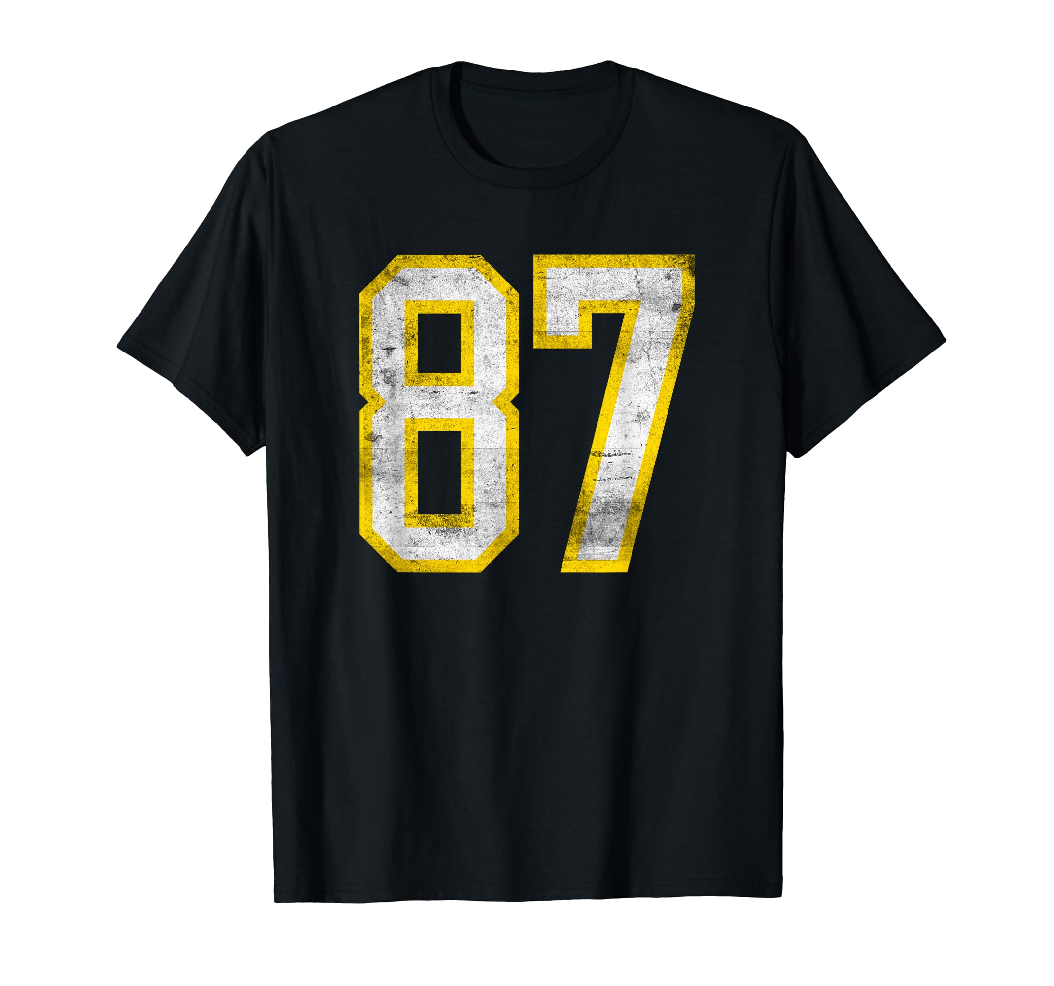 

Number #87 Distressed National Team Number 87 T-shirt