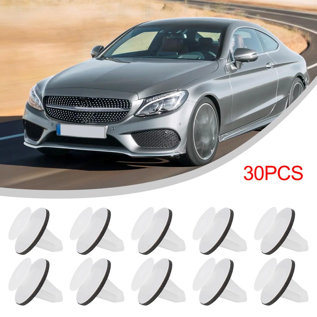 Fastener Clips With Sealer For Mercedes R129 W202 W203 W211