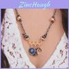 Heart Shape Copper Pendant Necklace With Electroplating For Daily Accessory Gift For Men Women