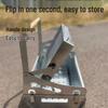 Portable 360° Rotating BBQ Grill: Easy-Clean, Outdoor Camping & Picnic Grill with Detachable Rack