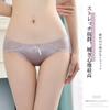 Regular Full Cute Adult Sheer [HINICE] Women's Shorts, Lace, Satin, Back, Underwear, Women's, Shiny, See-through, Sexy, Panties, Cute, Lingerie, (5