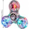 Fidget Spinner LED Świecący Bączek Ręczny Zabawka Spinners Glow in Dark Light EDC Figet Spiner Palcowa Zabawka do Redukcji Stresu dla Dzieci