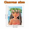 Disney Pearl Painting Moana Handmade DIY Pearl Gemstone Painting Pictures Crafts Special Shape Home Wall Decoration