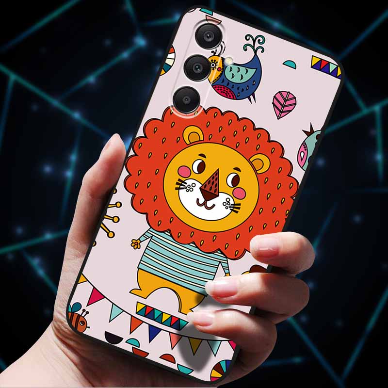3D Flowers Emboss Fundas For Samsung A25 A35 A55 5G Case Soft Silicone Phone Cases for Galaxy A25 5G Back Cover Shell SamsungA55