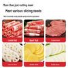 TERUISI Commercial Electric Frozen Meat Slicer