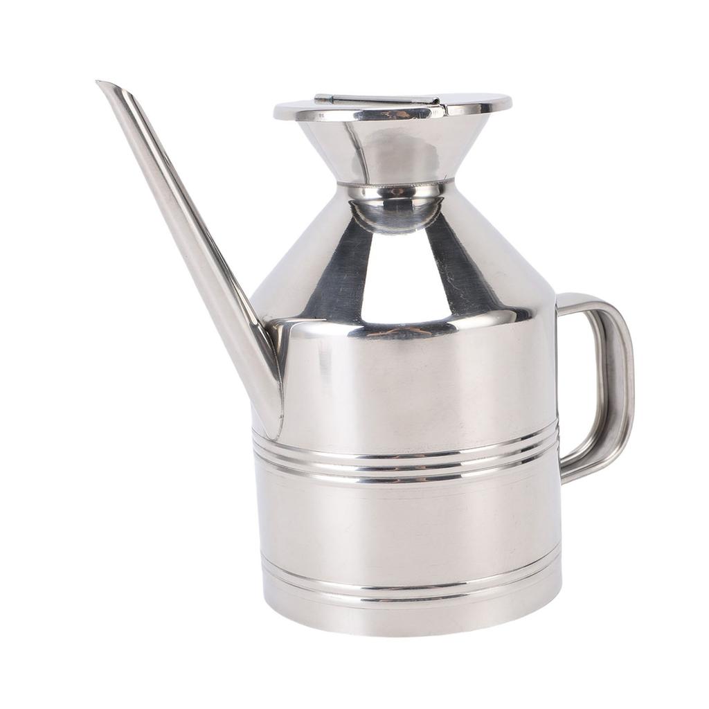 Dávkovač oleje Multifunkční Nádoba na olej z nerezové oceli 304 Kuchyňský gadget na sójovou omáčku, olivový olej, ocet