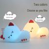 Sleepy Cat LED Silicone Night Light - Cozy Bedside Companion and Gift