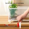 Small Acrylic Transparent Fish Tank with Bottom Drainage for Desktop or Living Room