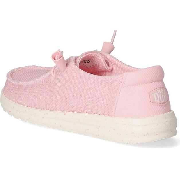 Женская обувь Dude Wendy stretch sox sneaker rosa белые