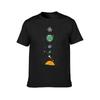 Outer Wilds Hearthian System Map T-Shirt korean fashion plain sublime shirts graphic tees mens tall t shirts