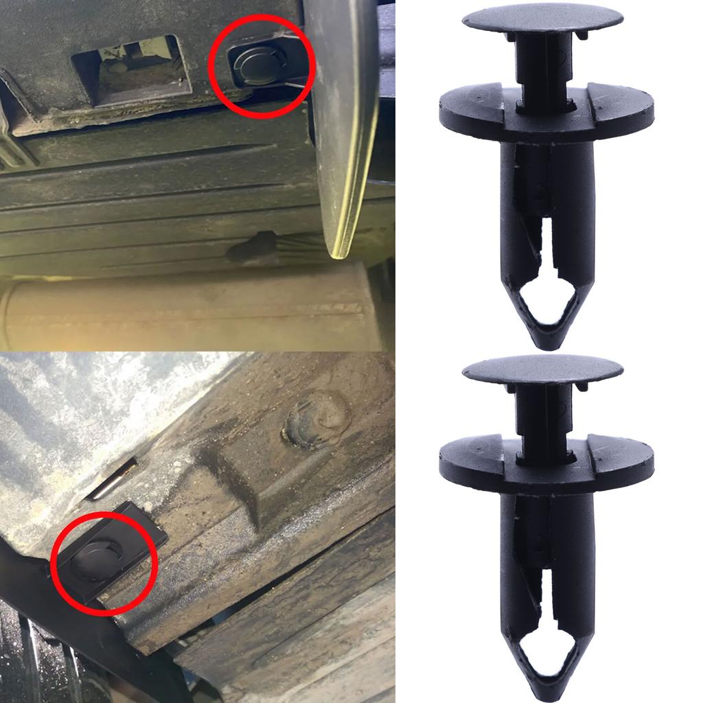 Door Card Fascia Trim Panel Fastener Clips Splash Guard Bumper Trim Push Rivet For Ford Fiesta Focus Mondeo Kuga EcoSport C-Max