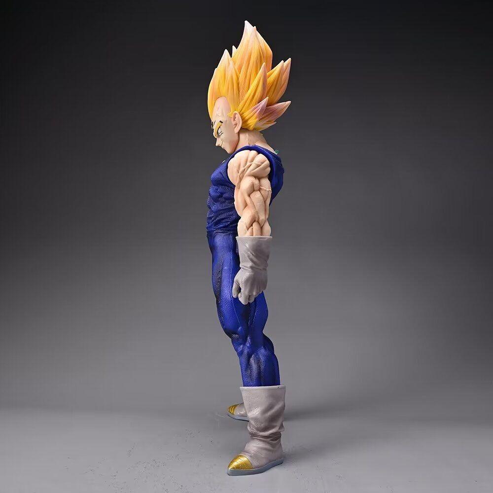 Dragon Ball Gk Super Saiyan Majin Vegeta Pvc Figurine Stunning Dual Head Design