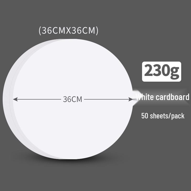 Thick White Cardstock Sheets for Drawing & Crafts - A3, A4, 2k, 4k, 8k Sizes