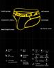 Sexy Men's Butt-Lifting Cotton Briefs - Low Elasticity Double Layer Crotch (0850).
