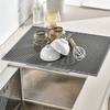 Dish Drying Mat Silicone Dish Pad Draining Mat Anti Slip Kitchen Countertop Protector Dishes Pad For Countertops Utensils