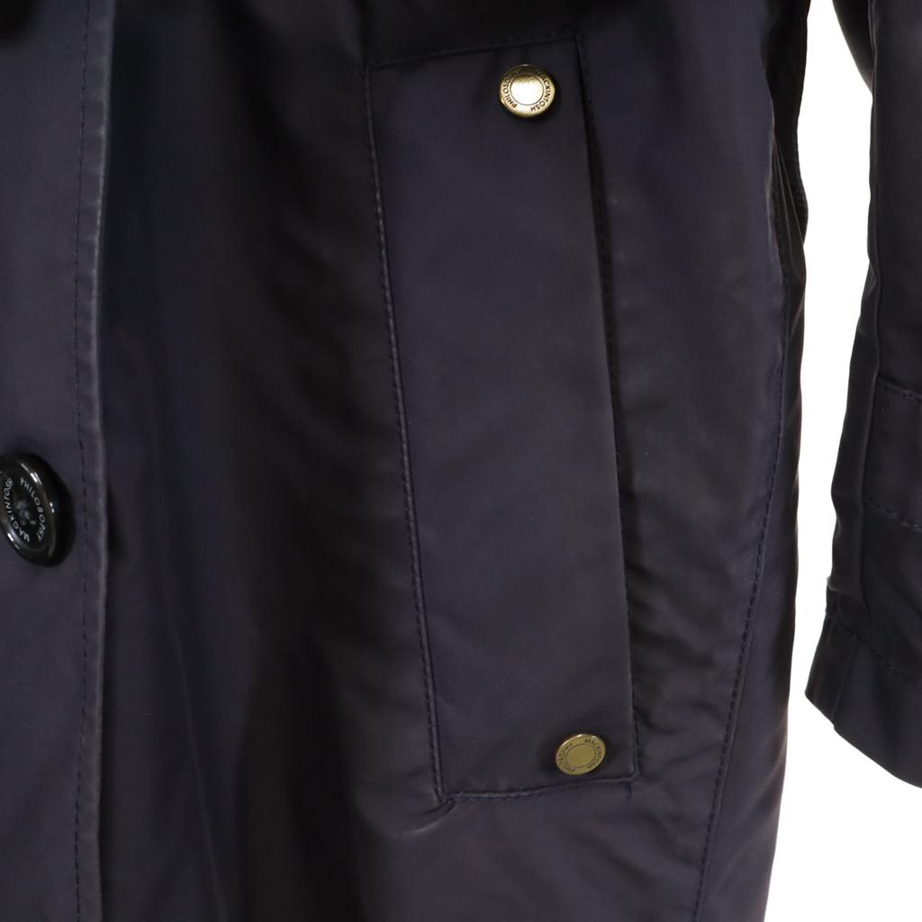 MACKINTOSH PHILOSOPHY trench coat 38 Black series Liner Sanyo Shokai Women Used