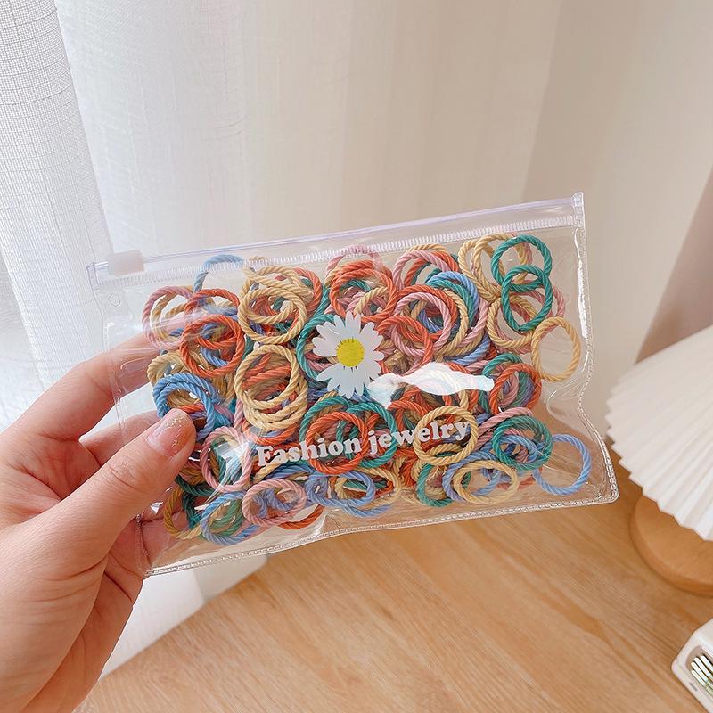 Kids' Hair Ties - Elastic, Hair-Friendly Korean Style Accessories for Girls