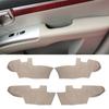 For Hyundai Santa Fe 2006 2007 2008 2009 2010 2011 2012 Car Interior Door Armrest Panel Microfiber Leather Cover Protective Trim