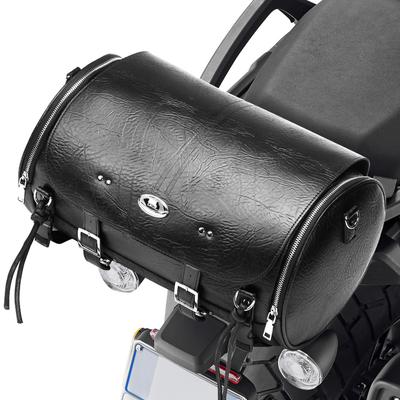 KEMIMOTO Motorcykelsits Läder Motorcykel Cirka 20L Touring Bakre Dagstur Vattenavvisande Fästrem Motorcykel Lämplig för de flesta