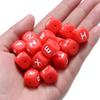 10Pcs/Lot 12mm Silicone Letter English Alphabe Beads Food Grade Silicone Chewing Beads DIY Baby Teething Toys Necklace Pendant