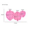 Leaf-shaped Silicone Baking Mold Fondant Cake Decorating Tool Is Suitable for a Variety of Places Which Is Very Convenient