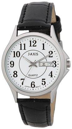 

Sun Flame J-AXIS Easy-to-Read Wristwatch with Date and Day Display