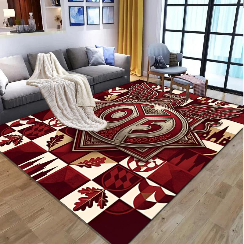 05 1FSV Mainz 05 Pattern Rug, Indoor/Outdoor Mat, for Picnic, Gameroom, Bedroom, Office, Living Room, Home Decor Carpet, Birthday Gift
