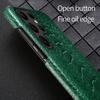 Luxury Genuine Leather Phone Case For Samsung Galaxy S 25 S25 S24 S23 Ultra S21 S22 Plus Note 20 A55 5G Back Cover