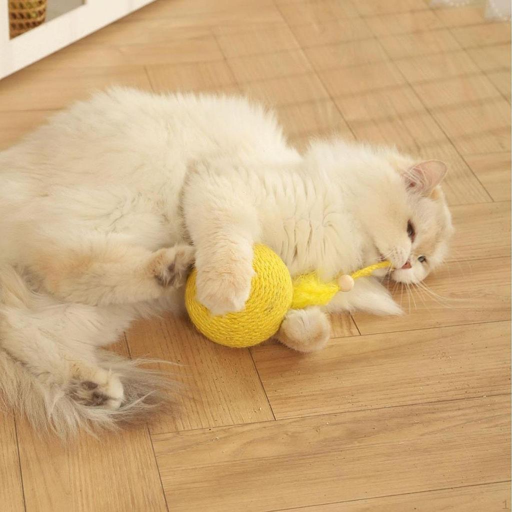Cat Toy Clawing Ideal Gift Moving for Indoor Cats Scratcher Scratching Ball