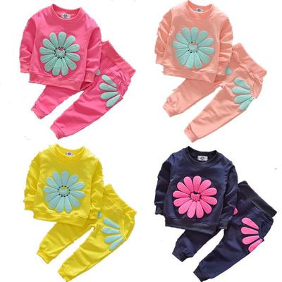 2026 Spring/Autumn Girls' Long-Sleeve Hoodie & Pants Set, Medium/Small Sizes, Stylish & Fashionable