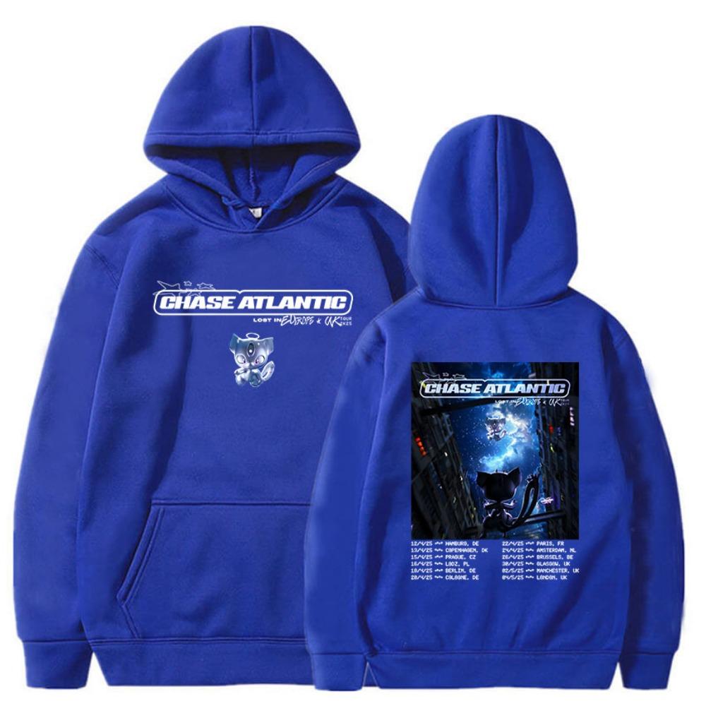 2025 Men's and Women's Rock Band Hooded Sweatshirt Casual and Comfortable Polar Winter Long Sleeved Hooded Sweater