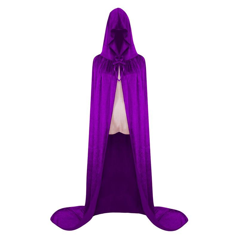 Halloween Cape Cosplay Masquerade Costume Witch Cape Witch Elf Cape Wizard Costume