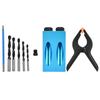 34pcs 6/7/8/9/10mm Drill Bits Woodworking Drill Guide Dowel Joinery Kit For Carpenters