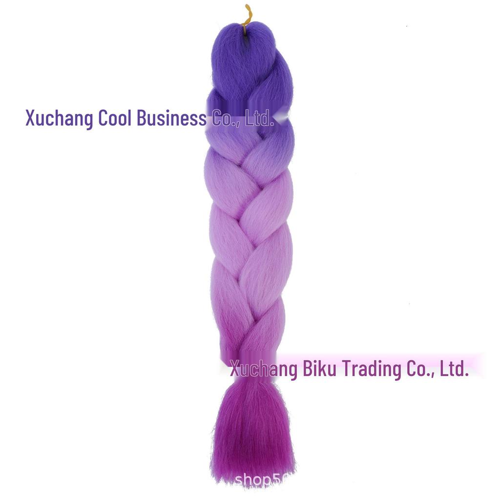 Three, Four, Five-Color Gradient High-Temp Fiber Jumbo Braid Material
